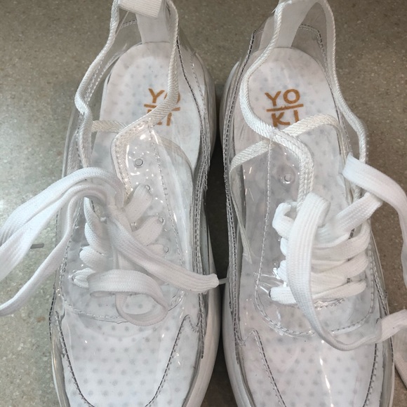 Yoki Shoes - Clear women’s sneakers